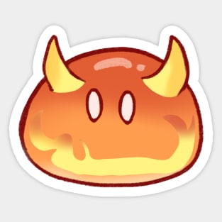 Pyro Slime Sticker